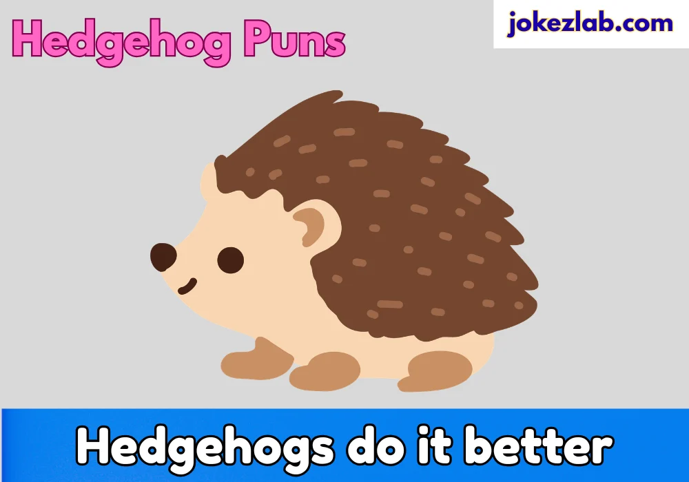 Hedgehog Puns