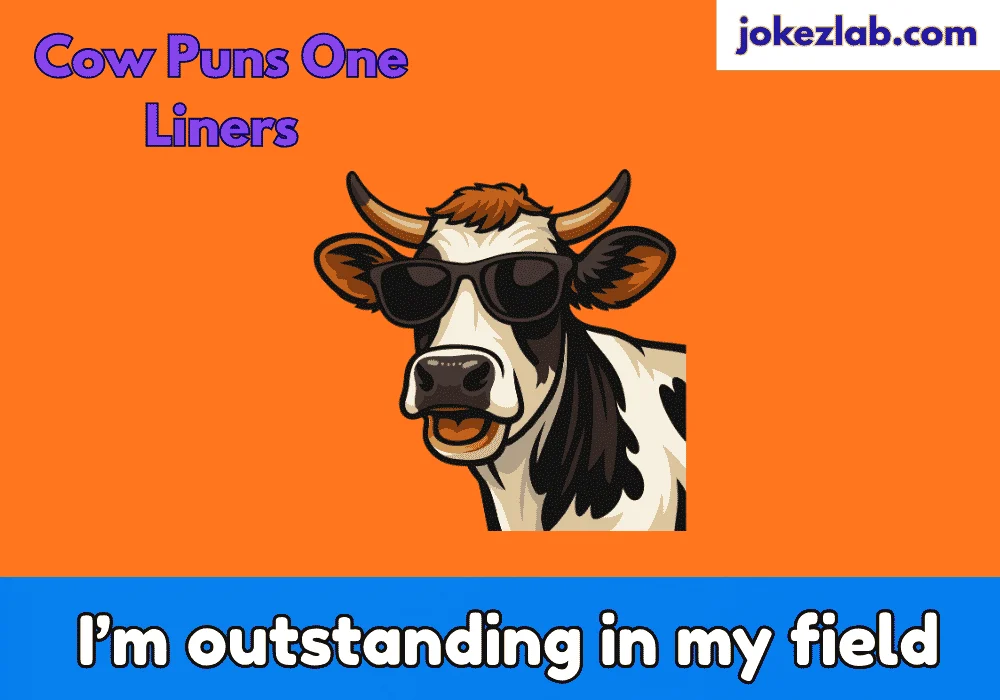Cow Puns One Liners for Adults