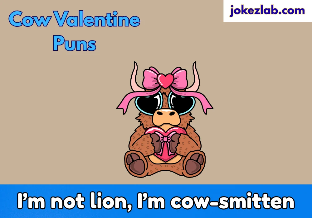 Cow Valentine Puns