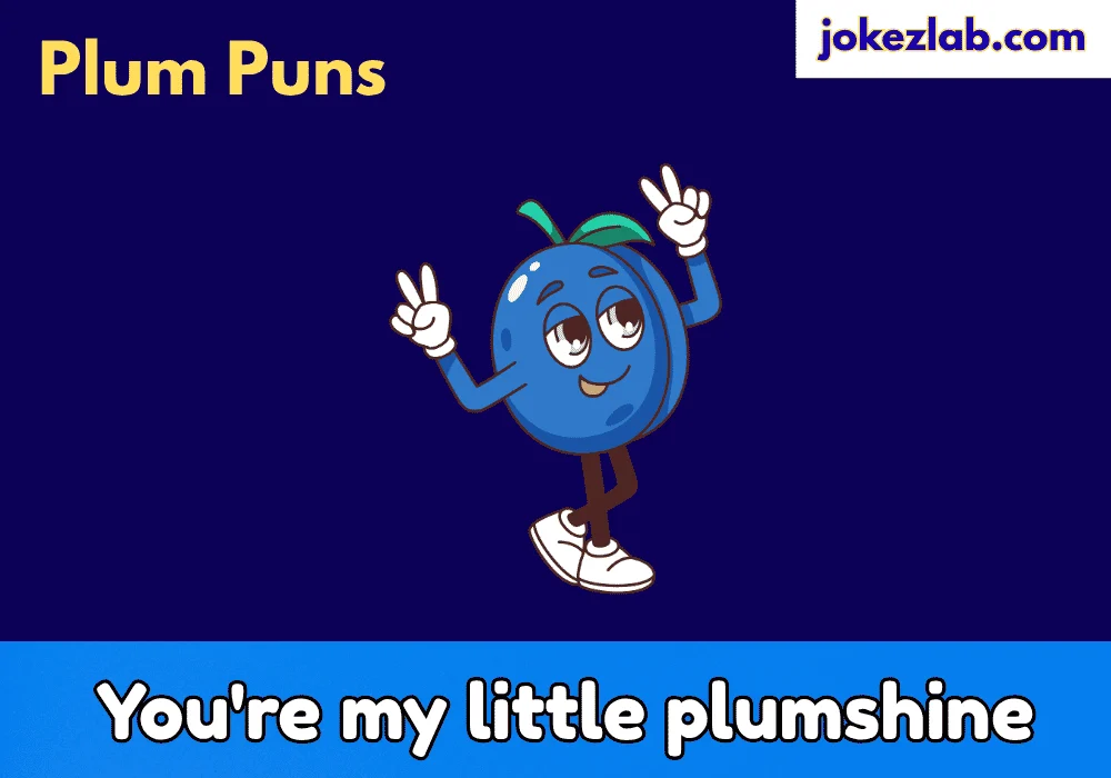 Cute Plum Puns