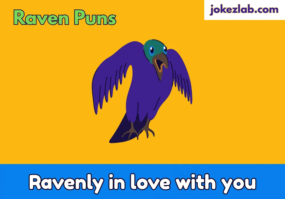 Cute Raven Puns