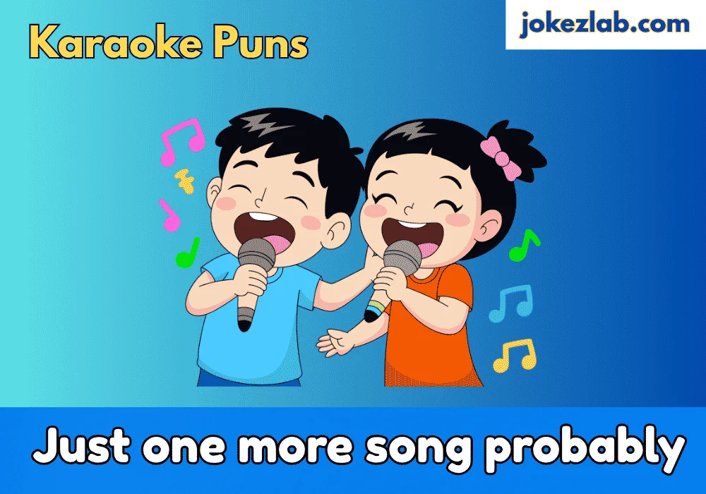 Karaoke Puns Captions