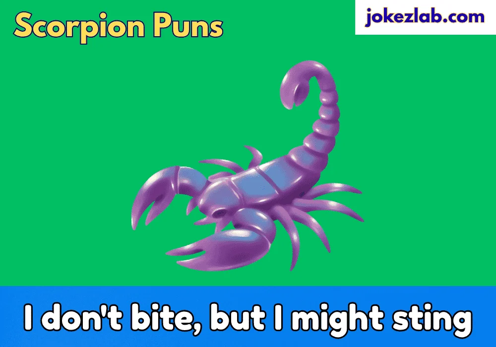 Scorpion Puns One-Liners