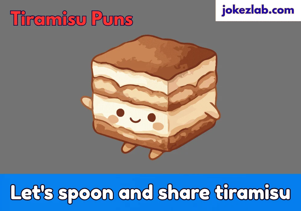 Tiramisu Puns Dirty