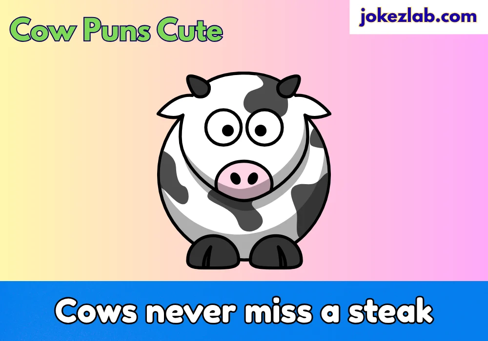 Cow Puns Cute