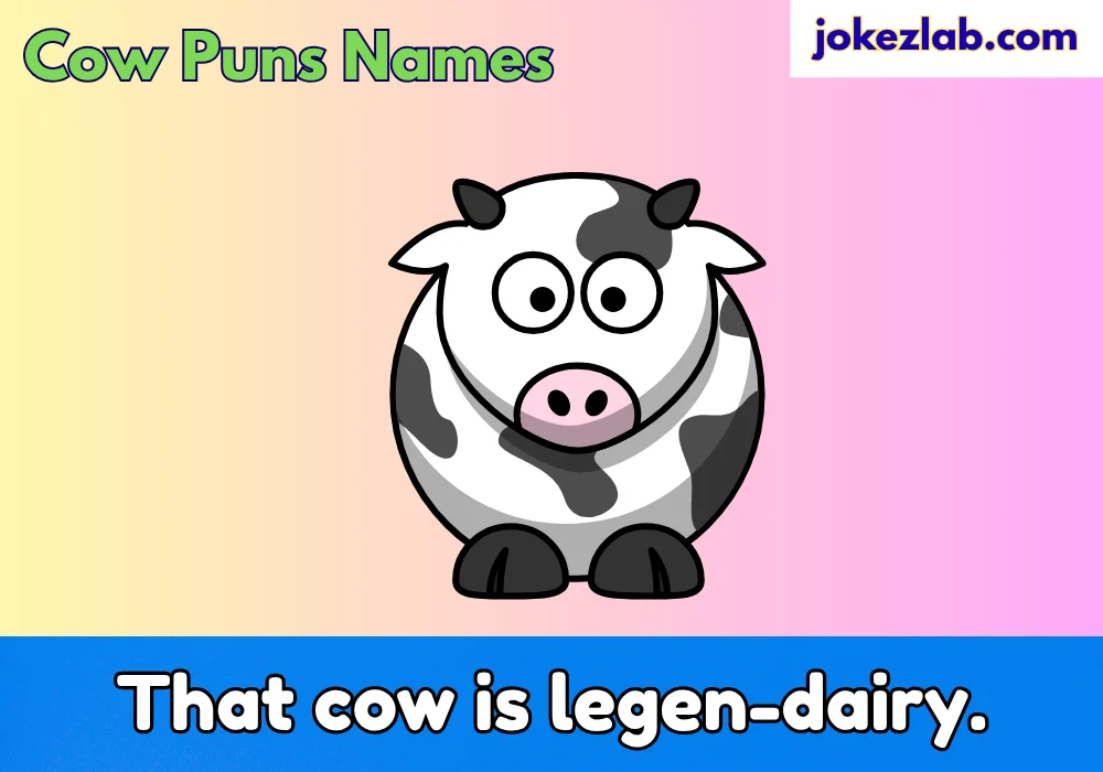 Cow Puns Names