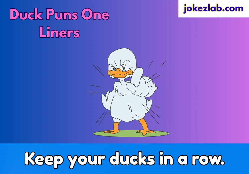 Duck Puns One Liners